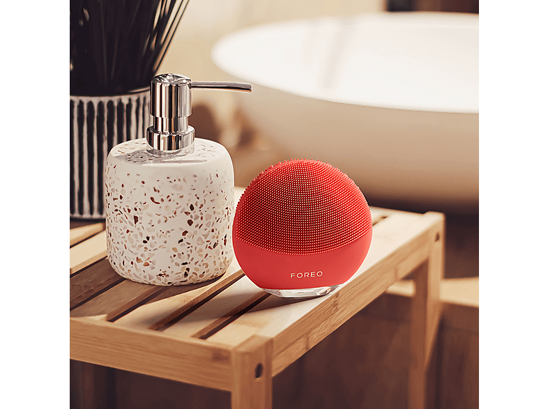 FOREO LUNA 4 Mini Yüz Temizleme Cihazı Coral Fiyat & Özellik