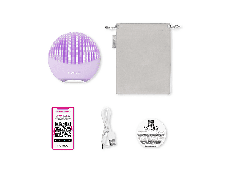 洗顔グッズ FOREO LUNA 4 mini FOREO LUNA 4 Mini Yüz Temizleme Cihazı Lavender Fiyat & Özellik