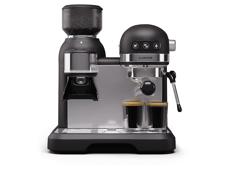 KLARSTEIN Bella Café Espresso Espressomaschine Schwarz