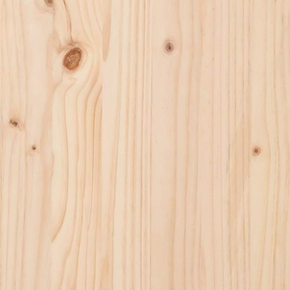 Nahaufnahme der Holzoberfläche. Das Holz hat natürliche Muster und Äste.
