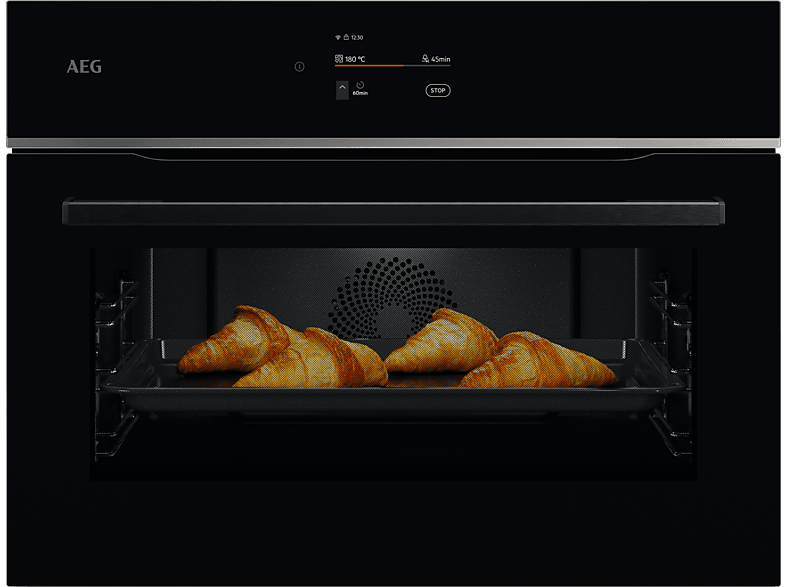 Horno AEG TA7PK721B Cristal Negro Pirólisis 45cm