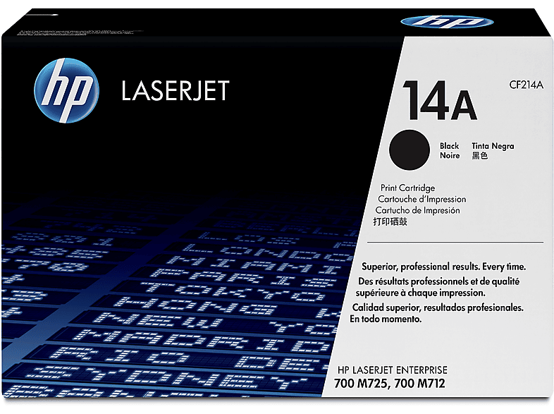 HP CF214A 14A 10.000 Sayfa Toner Lazer baskı Siyah