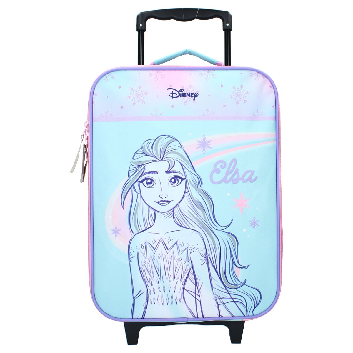Disney Frozen Elsa Gepäck mit Griff und Rädern.