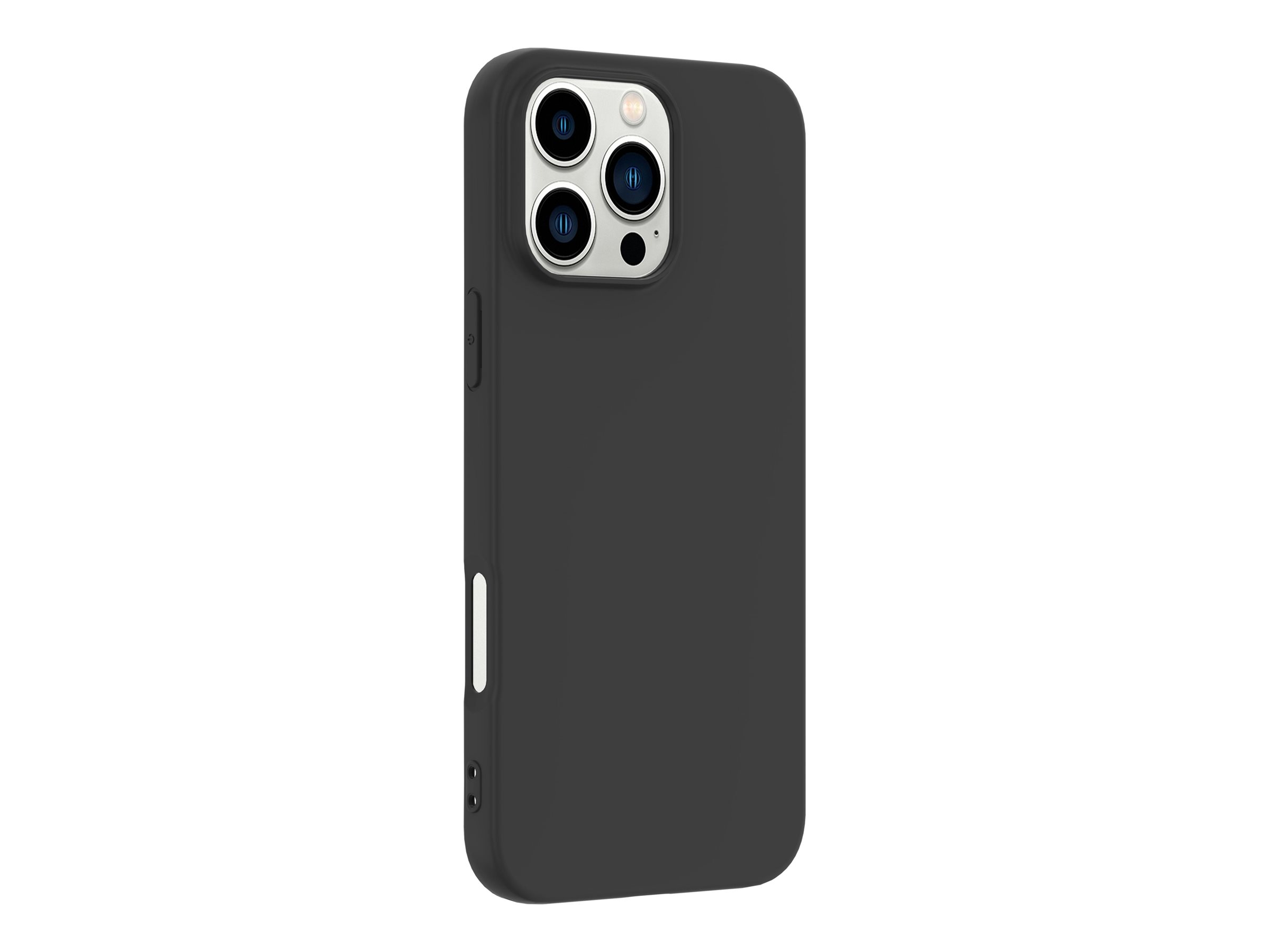 Custodia nera con modulo fotocamera nero.