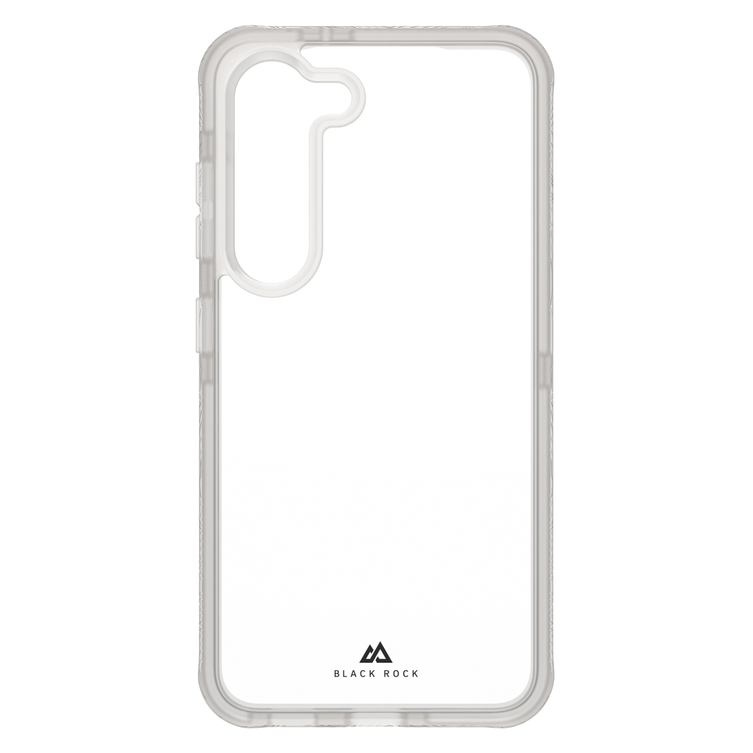 Custodia trasparente con logo Black Rock, ritaglio per fotocamera.