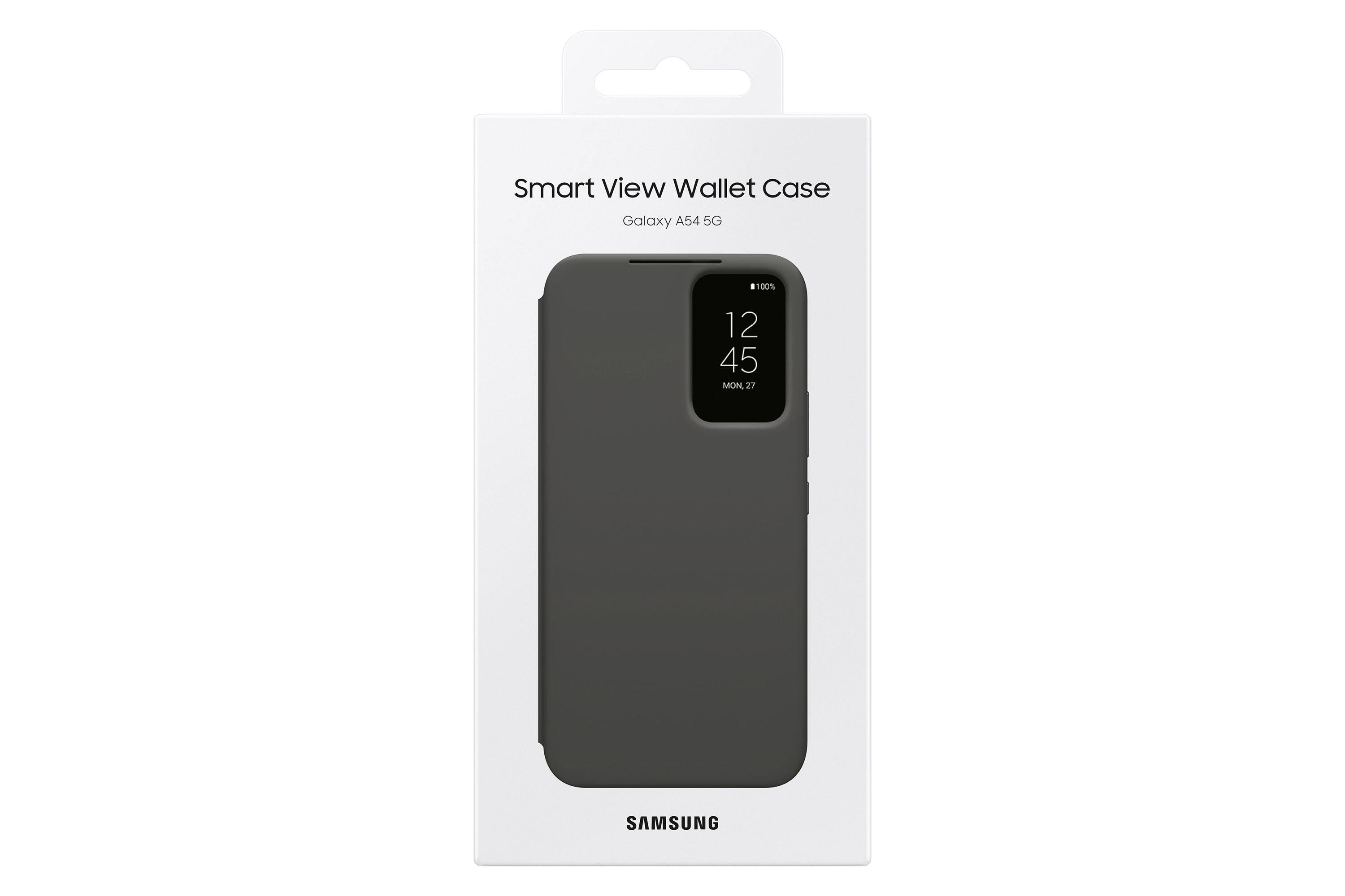 Una caja de funda de teléfono con una funda dentro.