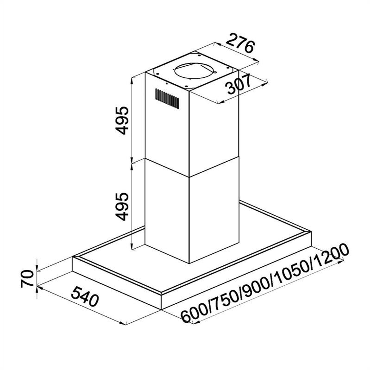 Una ficha de datos del producto con especificaciones para un electrodoméstico de cocina Klarstein.
