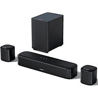 MediaMarkt ULTIMEA Aura A30 5.1 Systeem met met Subwoofer en 2 Surround-Luidsprekers, APP-Bediening Soundbar Zwart aanbieding