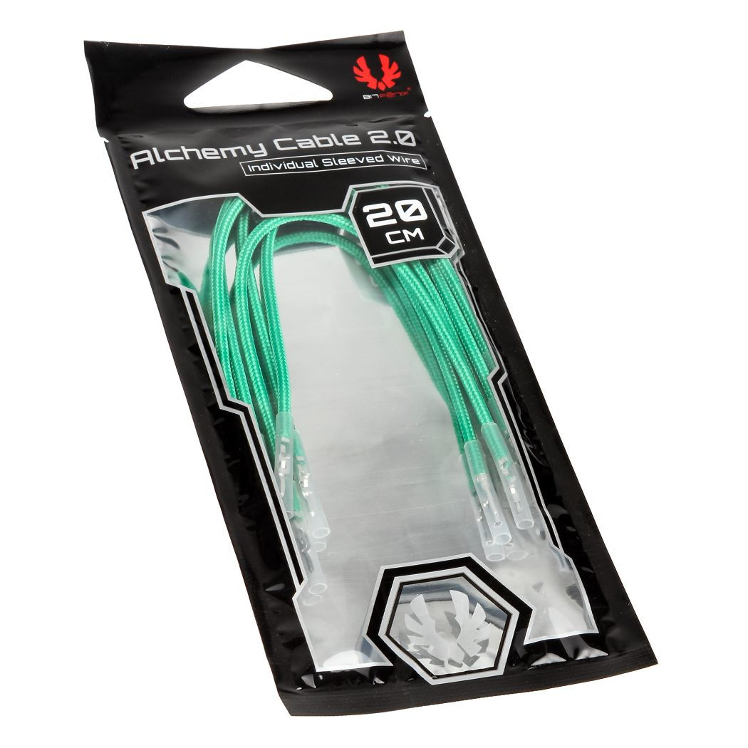 Cavo Alchemy 2.0 verde in confezione nera.