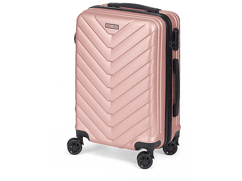 VALIGIA DAM Trolley rigido DM92769C55 49.8 l ABS 2500 g Nero, Rosa ...