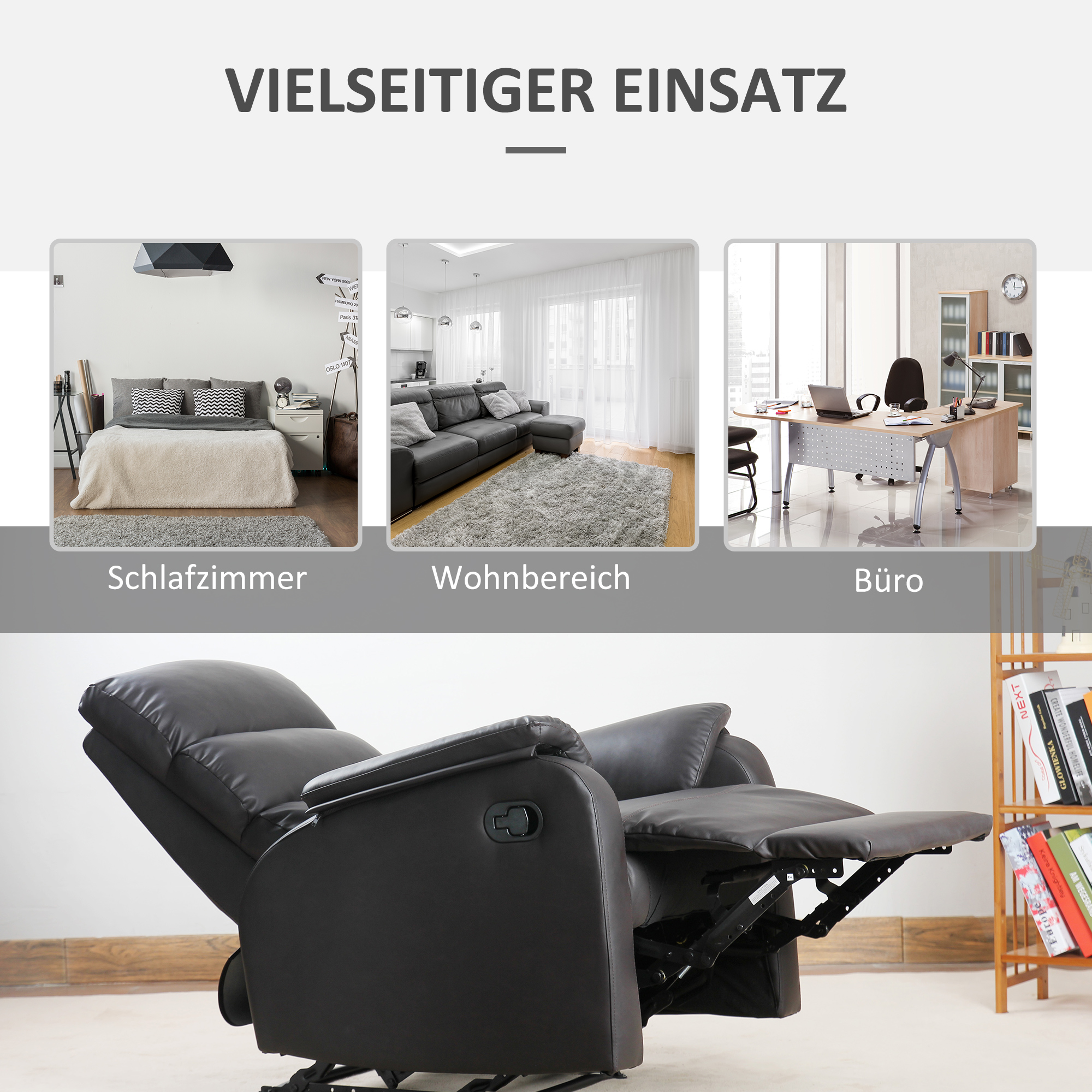 Weiße Kopfhörer mit Kuhflecken auf den Ohrmuscheln und Zubehör.