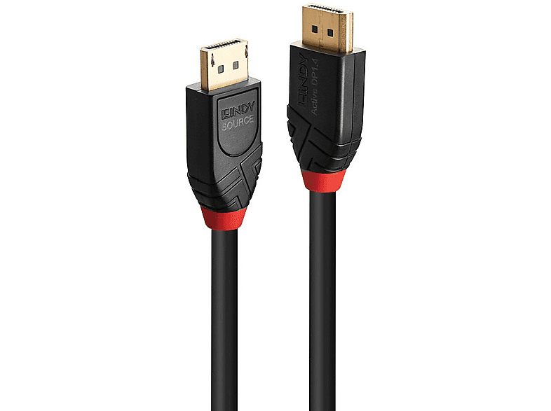 LINDY Lindy 41169 DisplayPort-Kabel 10 m Schwarz Multimedia-Technik ...