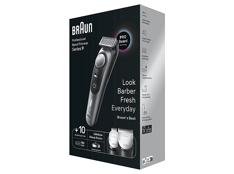 Barbero | BRAUN BT9420, 1 h, 1 niveles, Not available | MediaMarkt