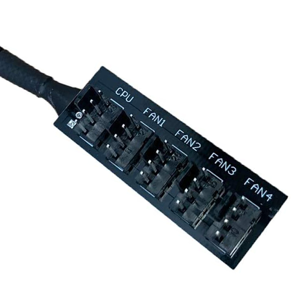 CPU-Lüfteranschluss mit 5 Lüfteranschlüssen.