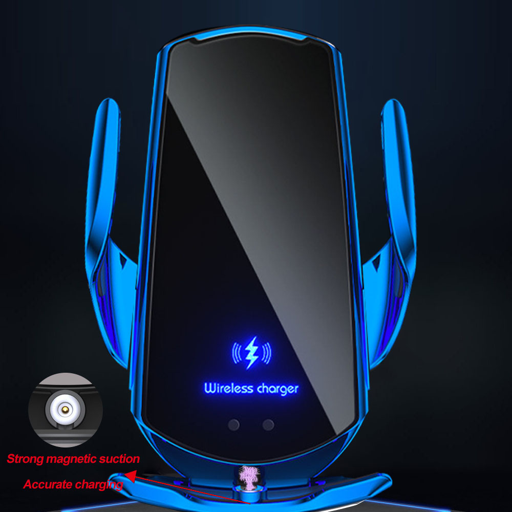 Ein Autotelefonhalter mit starker Saugkraft und kabellosen Ladefunktionen.