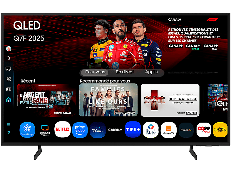 SAMSUNG TQ43Q7FAAU Fernseher (Flat, 43 Zoll / 109,2 cm, UHD 4K, SMART TV)