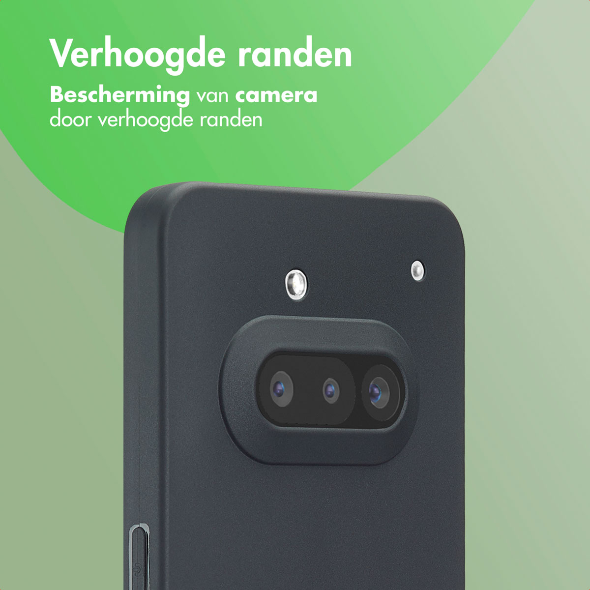 Un téléphone se chargeant sans fil, avec un symbole de charge vert indiquant 95% de charge. Le fond est vert.
