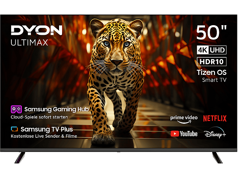 DYON Ultimax 50U LED TV (Flat, 50 Zoll / 126 cm, Full-HD, SMART TV)