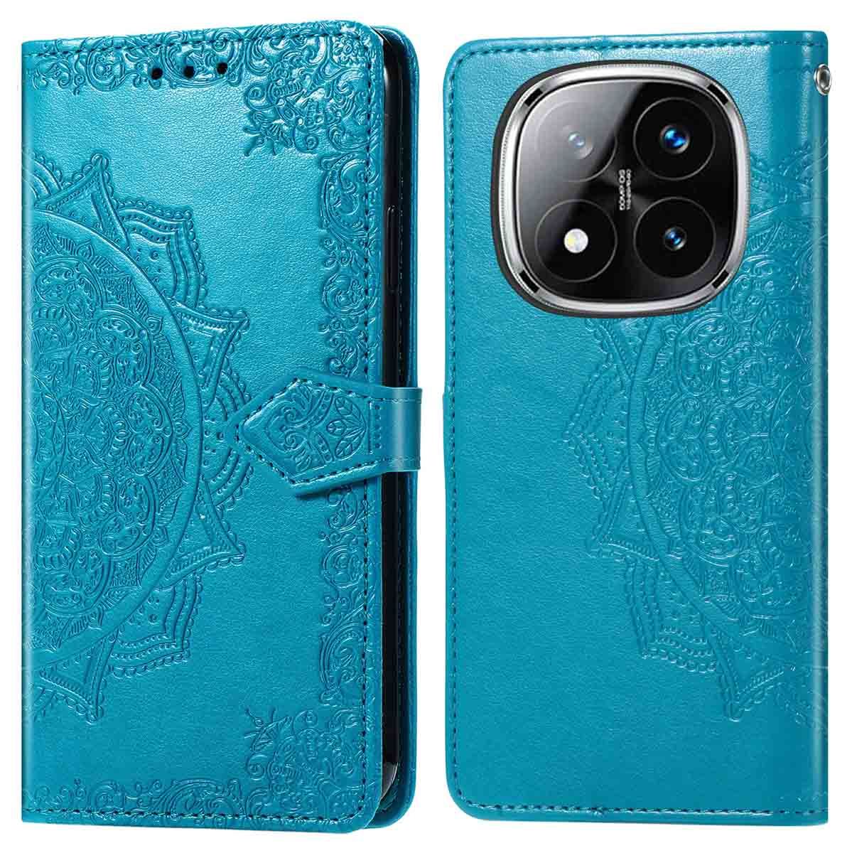 SONWO Cover per Xiaomi Mi 9T, Flip Caso in PU Pelle Case Cover Portafoglio Custodia per Xiaomi Mi 9T, [Kickstand] [Slot per Schede], Blu