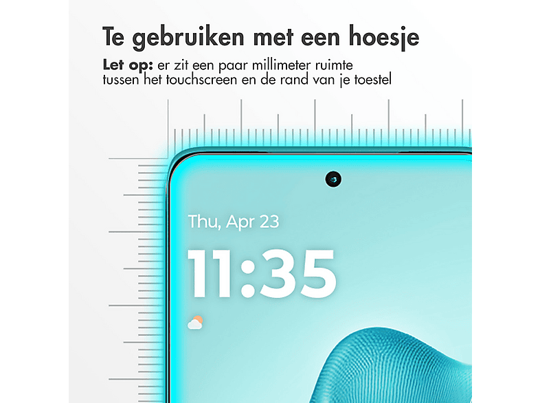BROTECT Glas Screen Protector voor Nokia G60 5G (3 Stuks) Schermbeschermer [9H Hardheid, Beschermglas-Folie niet Gehard Glas