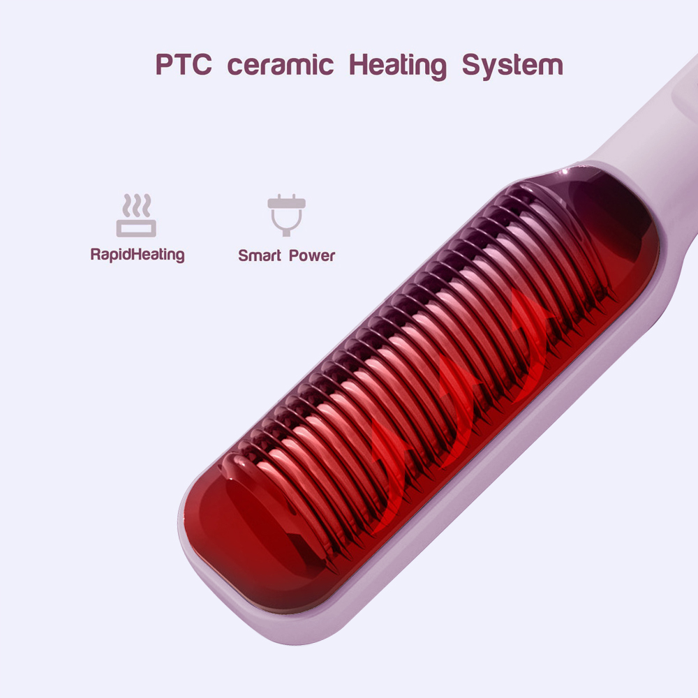 Ein Haarglätter mit einem Diagramm, das ein Heizsystem zeigt.