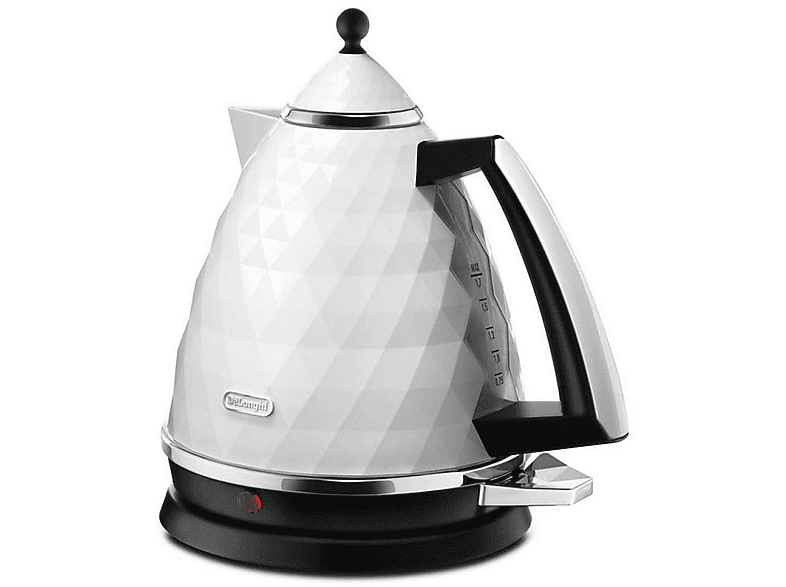 DELONGHI KBJ 2001.W BRILLANT WEISS Wasserkocher, Brillant Weiß
