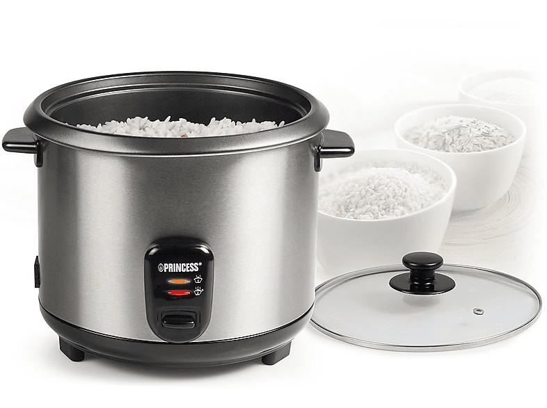 PRINCESS 01.271950.01.001 RICE COOKER Reiskocher (700 Watt, Edelstahl)