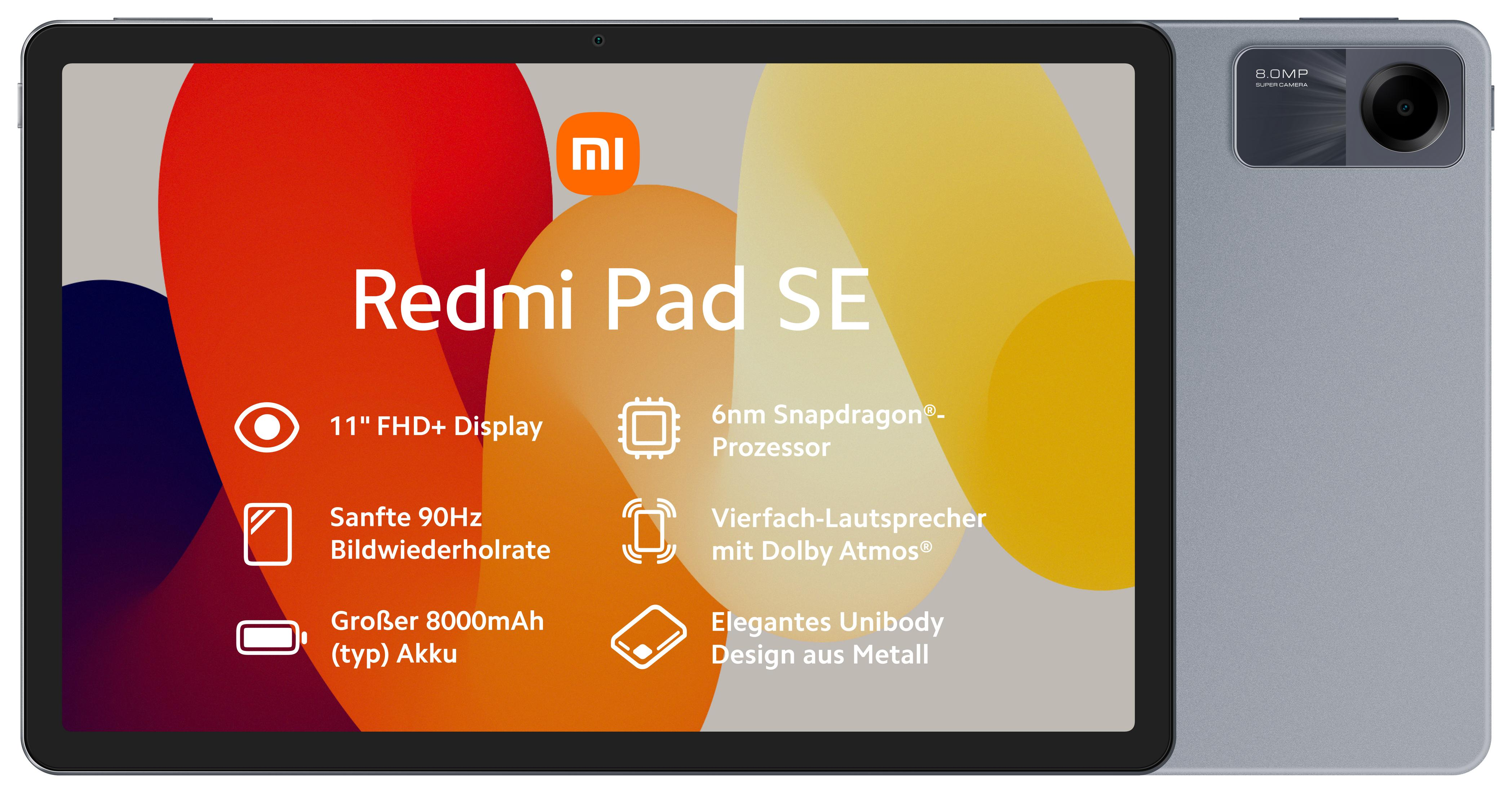 XIAOMI Pad SE | 11 inch - 128 GB - Grijs - Wifi 2023,0 - 128 GB