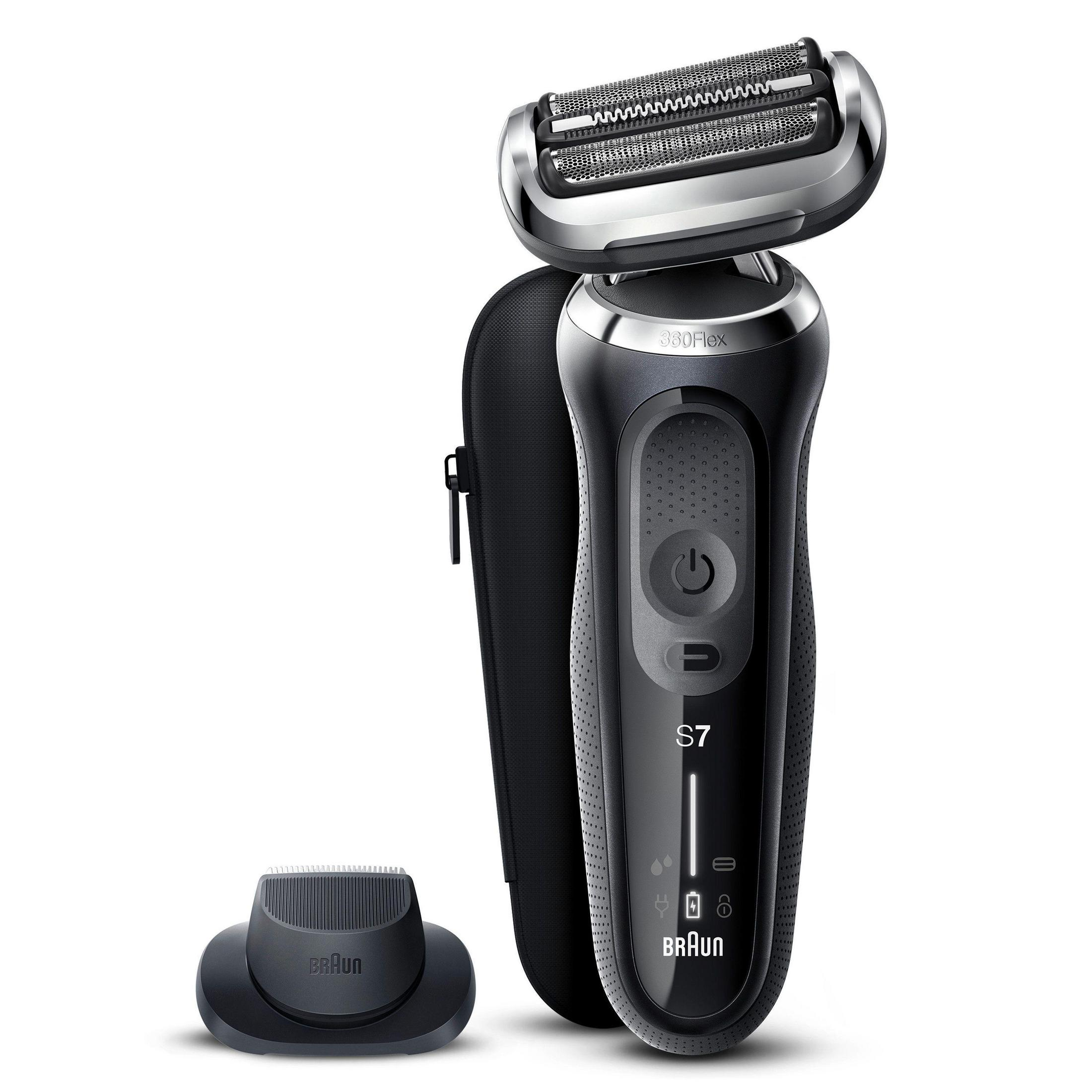 BRAUN 7 SERISI 70/71 N1200S BLK TRAS MAKINASI Islak Kuru Tıraş Makinesi Siyah