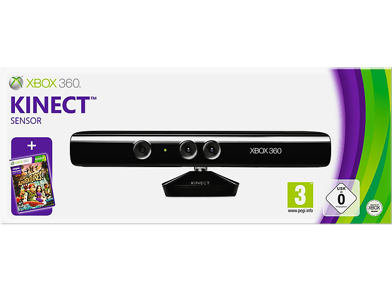 MICROSOFT LPF-00073 XB360 KINECT SENSOR, Visuelle Interaktion, Schwarz ...