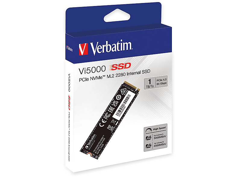 VERBATIM M.2 SSD Vi5000 1TB, 1 TB, SSD, intern