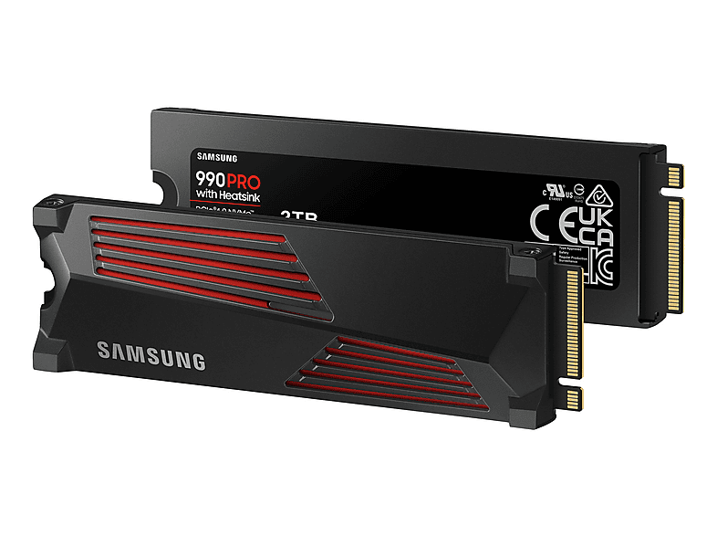 内蔵型SSD W139 Samsung 990 PRO with Heatsink 2TB SAMSUNG 990 Pro Gen 4.0 x4 NVMe Soğutuculu PCIe 2 TB SSD Fiyat