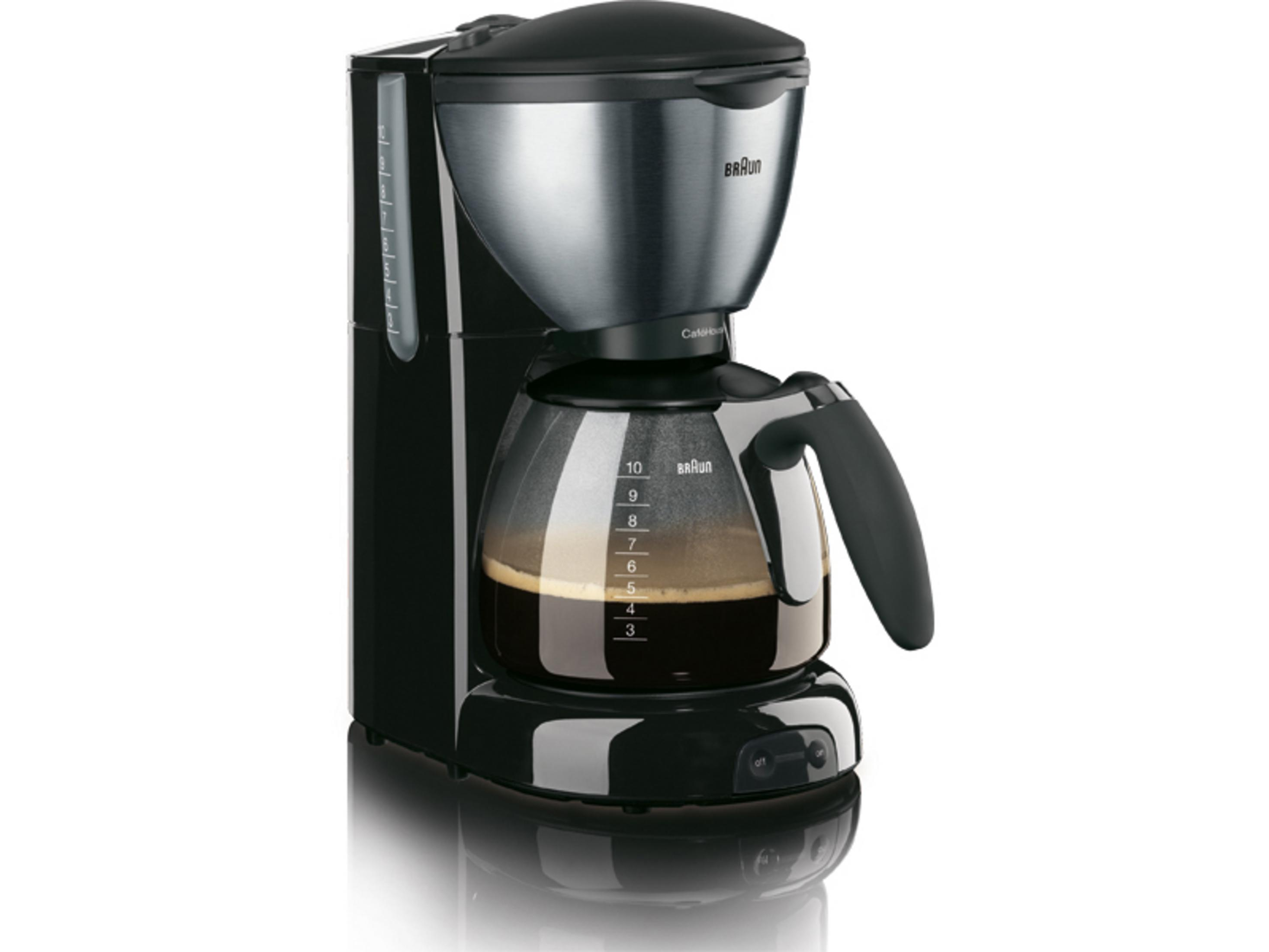BRAUN KF570 CAFEHOUSE PURE AROMADELUXE . Kahve Makinesi Siyah