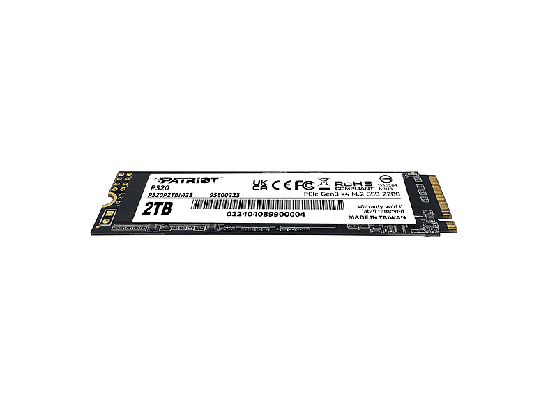 PATRIOT MEMORY P320 P320P2TBM28 M.2 via PCIe 2 TB Dahili SSD Disk