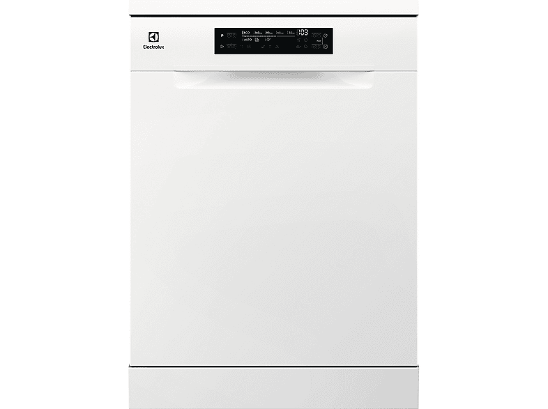Lavavajillas libre instalación 60 cm - ELECTROLUX Serie 600 ESS47420SW, 13 servicios, 8 programas, 598 mm, Blanco