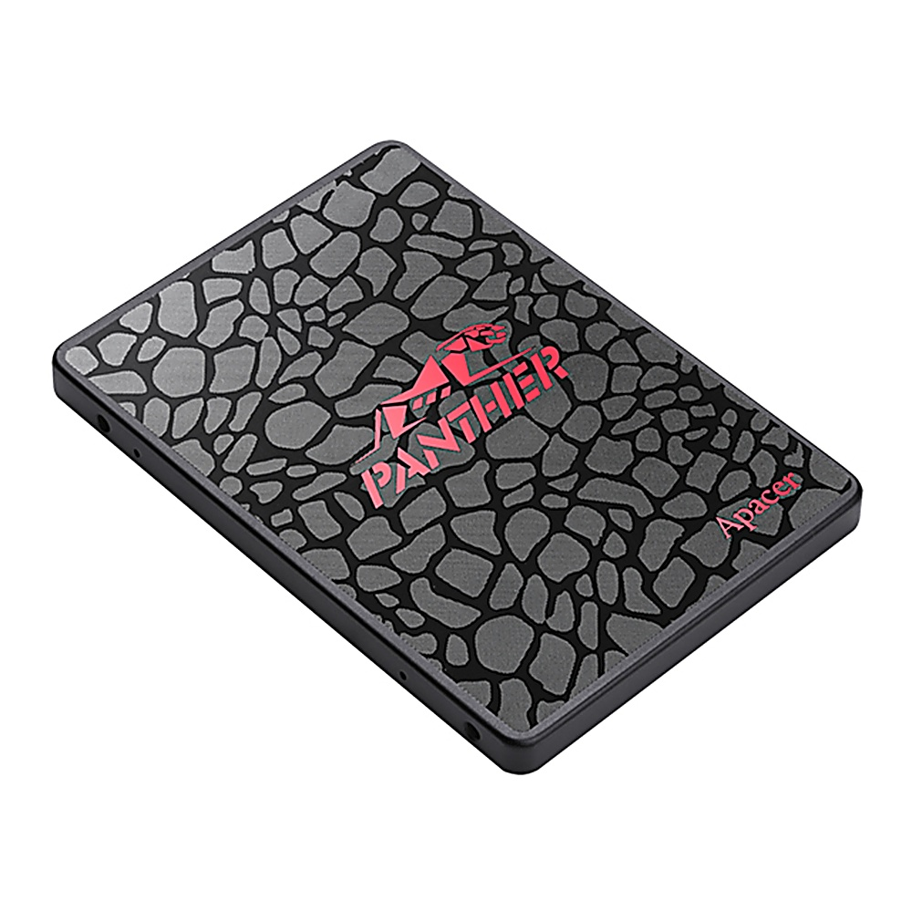Czarny i szary SSD, widoczna nazwa marki Panther.
