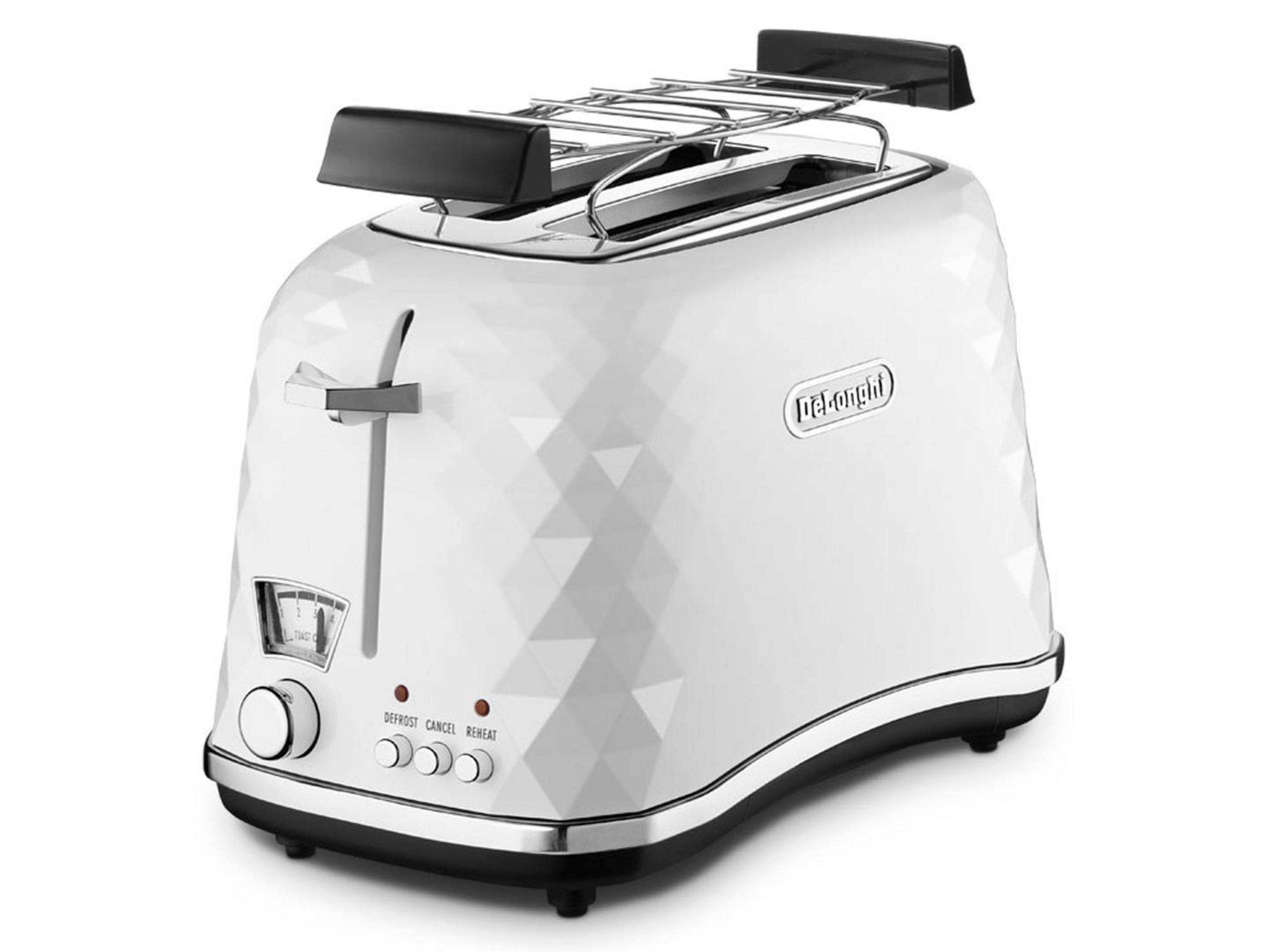 DELONGHI Brillante, CTJ2103.W Ekmek Kızartma Makinesi Beyaz