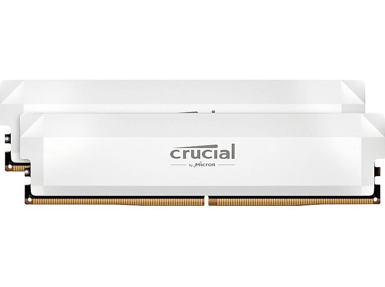 CRUCIAL CP2K16G60C36U5W 32GB (2X16GB) DDR5-6000 WHITE Arbeitsspeicher 32 GB DDR5