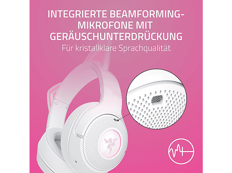 RAZER Kraken Kitty V2 BT Gaming-headset Wit | MediaMarkt