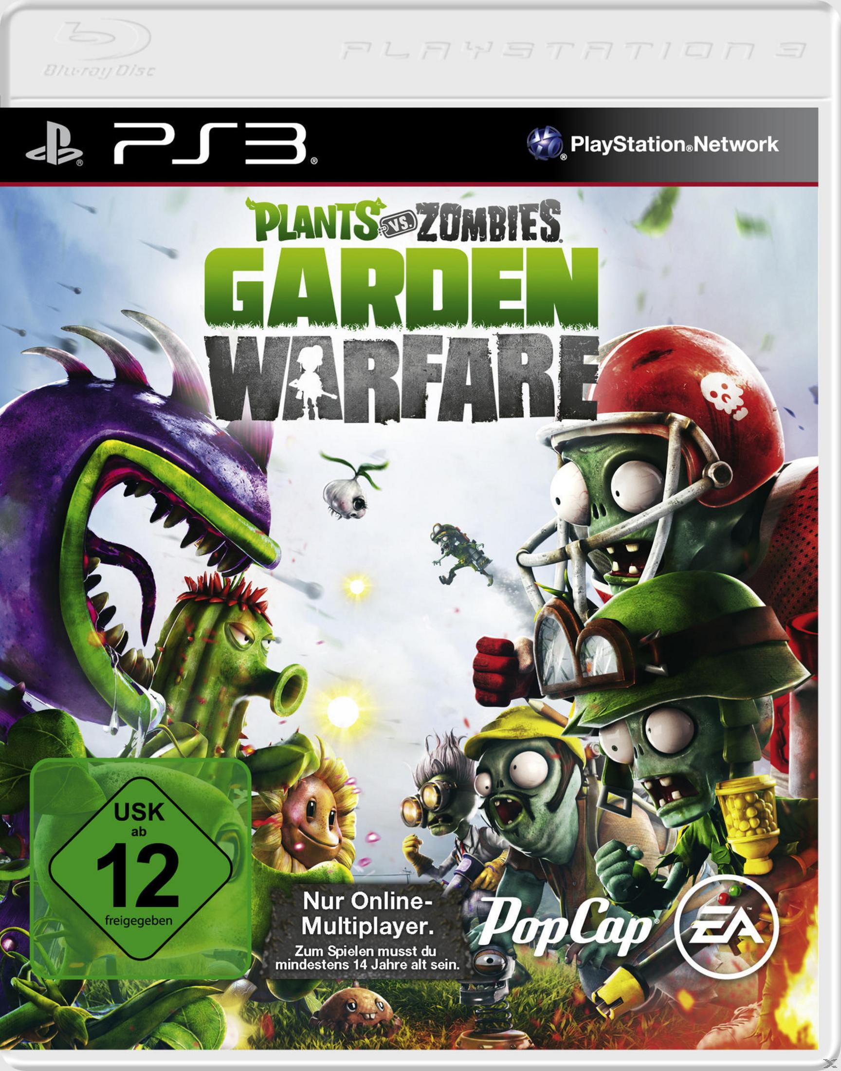 Plants vs. Zombies: Garden Warfare PS3 Spiel-Cover.