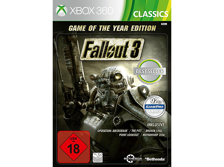 XB360 FALLOUT 3 GOTY ESSENTIALS - [Xbox 360]