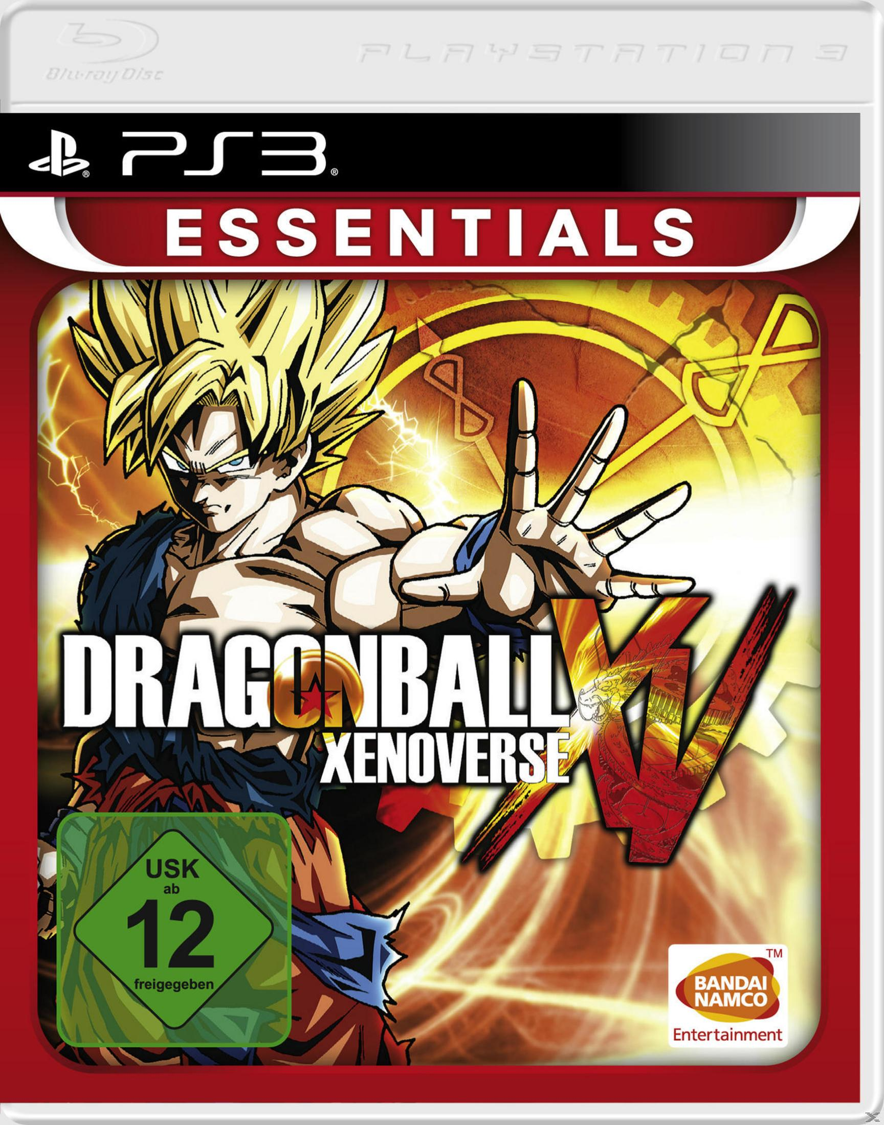 Dragon Ball Xenoverse Videospiel-Cover mit einer Figur.