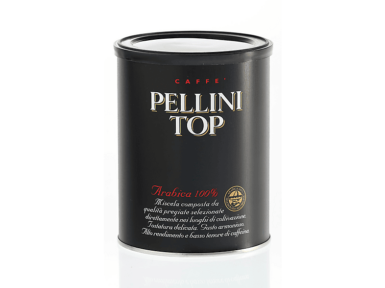 PELLINI TOP 100% ARABICA DOSE 250G GEMAHLEN gemahlener Kaffee (French Press, Espressokanne, Bialetti)