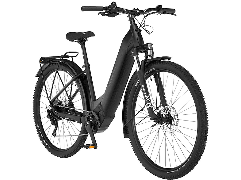 FISCHER 64374 VIATOR 8.0I Trekkingrad (Laufradgröße: 28 Zoll, Rahmenhöhe: 43 cm, Damen-Rad, 711 Wh, Sattblau)