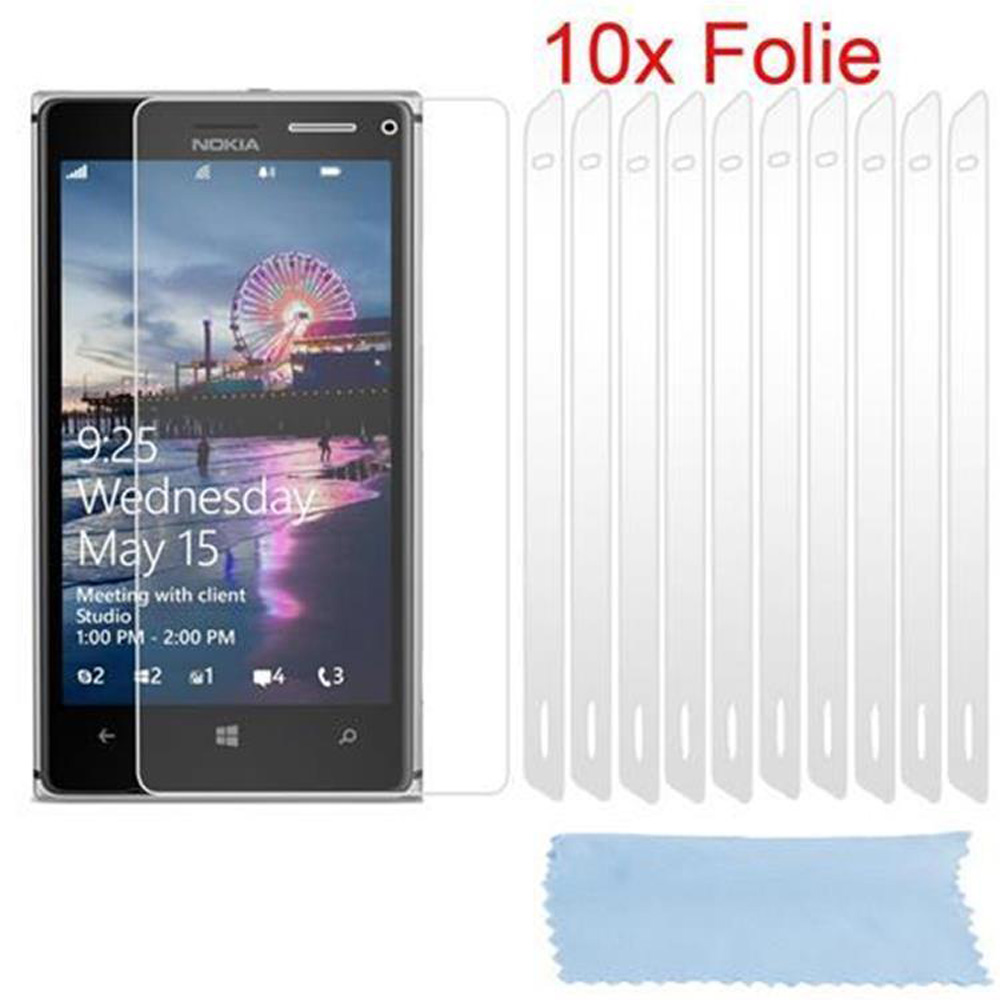 Telefono Nokia con protezione schermo e 10 protezioni schermo.