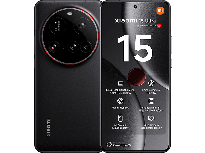XIAOMI 15 Ultra, 512 GB, Nero