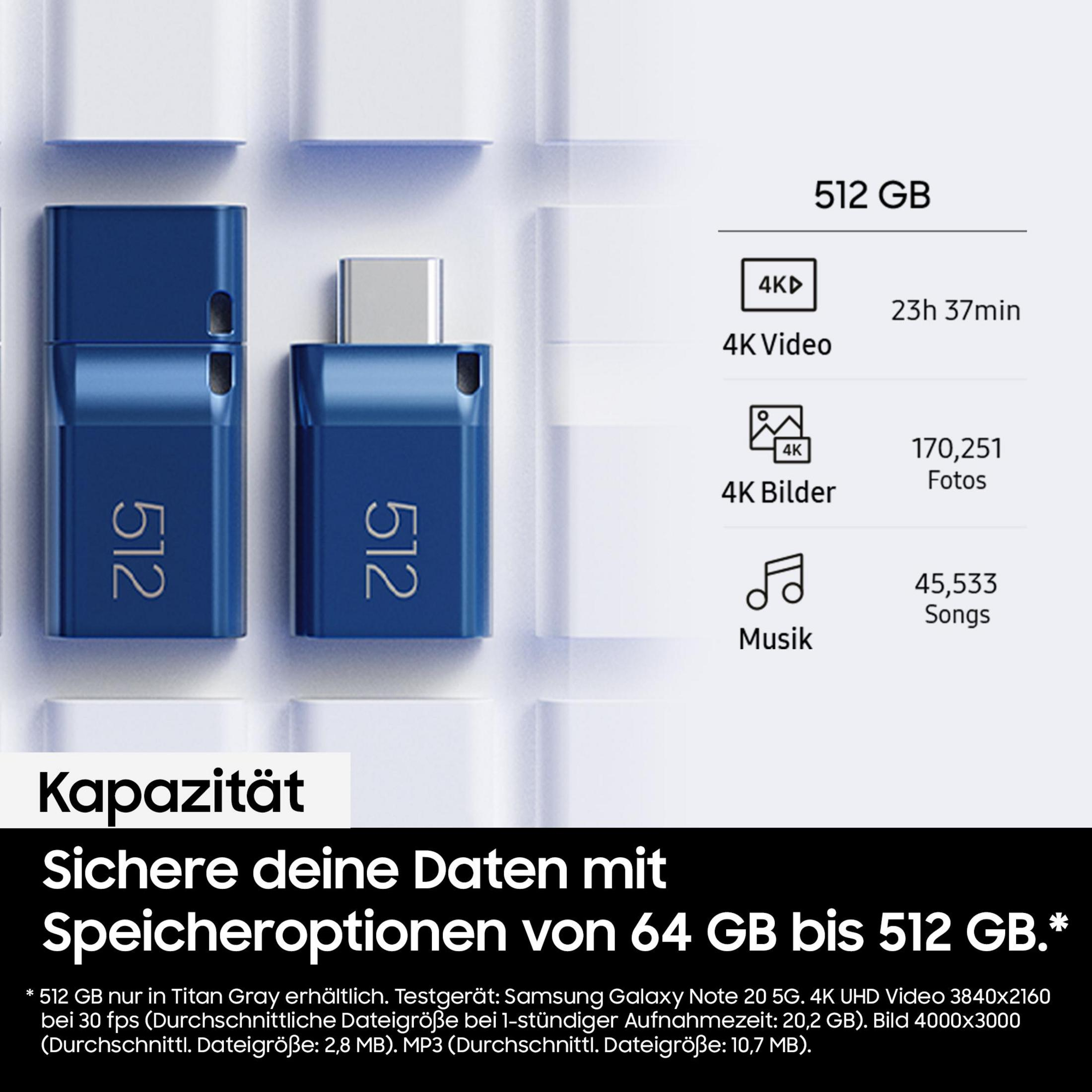 Niebieskie pendrive'y z napisem 512. Tekst pokazuje pojemność danych.