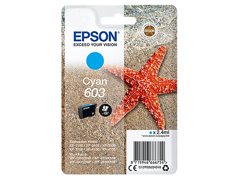 EPSON C13T03U24020 Cyjan