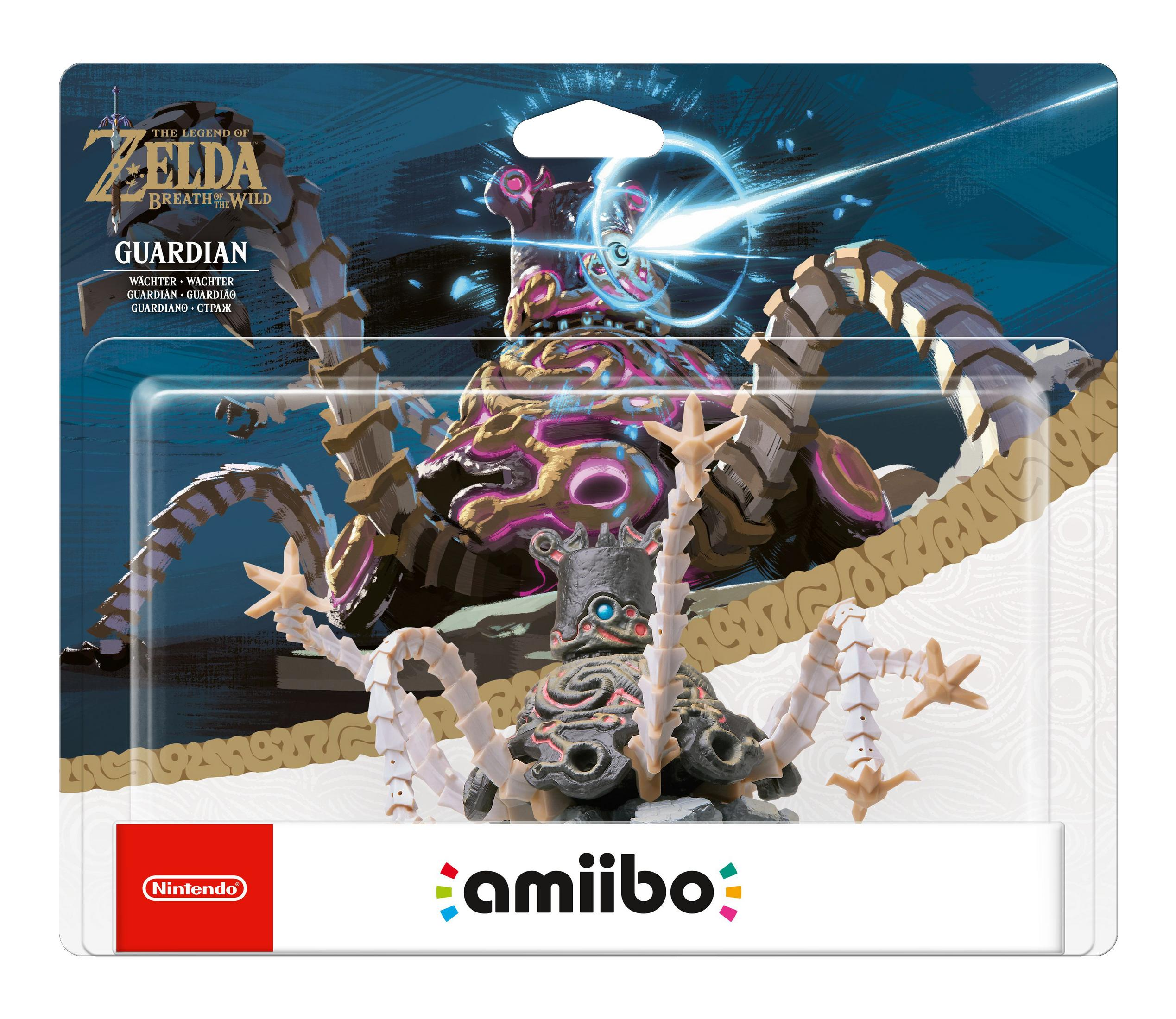 amiibo-Paket: Wächter aus The Legend of Zelda: Breath of the Wild.