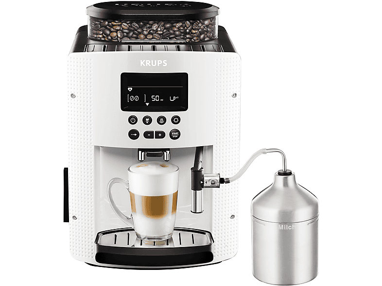 KRUPS EA 8161 WEISS Kaffeevollautomat Weiß